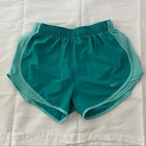 Teal Nike Running Shorts- Small